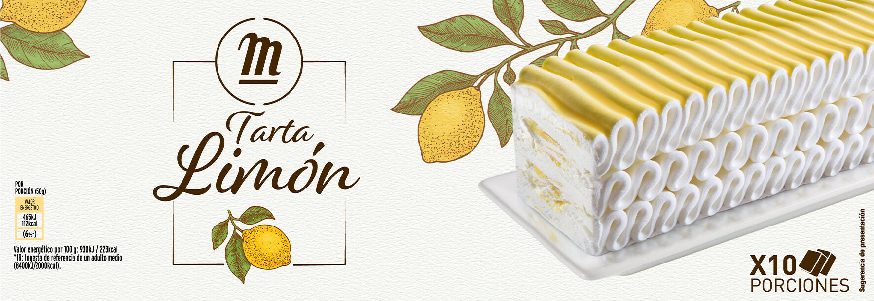 Tarta de limon La menorquina 1l