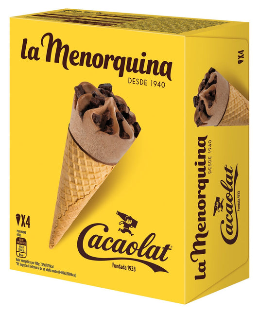 Cono cacaolat La menorquina p4x120ml La Despensa