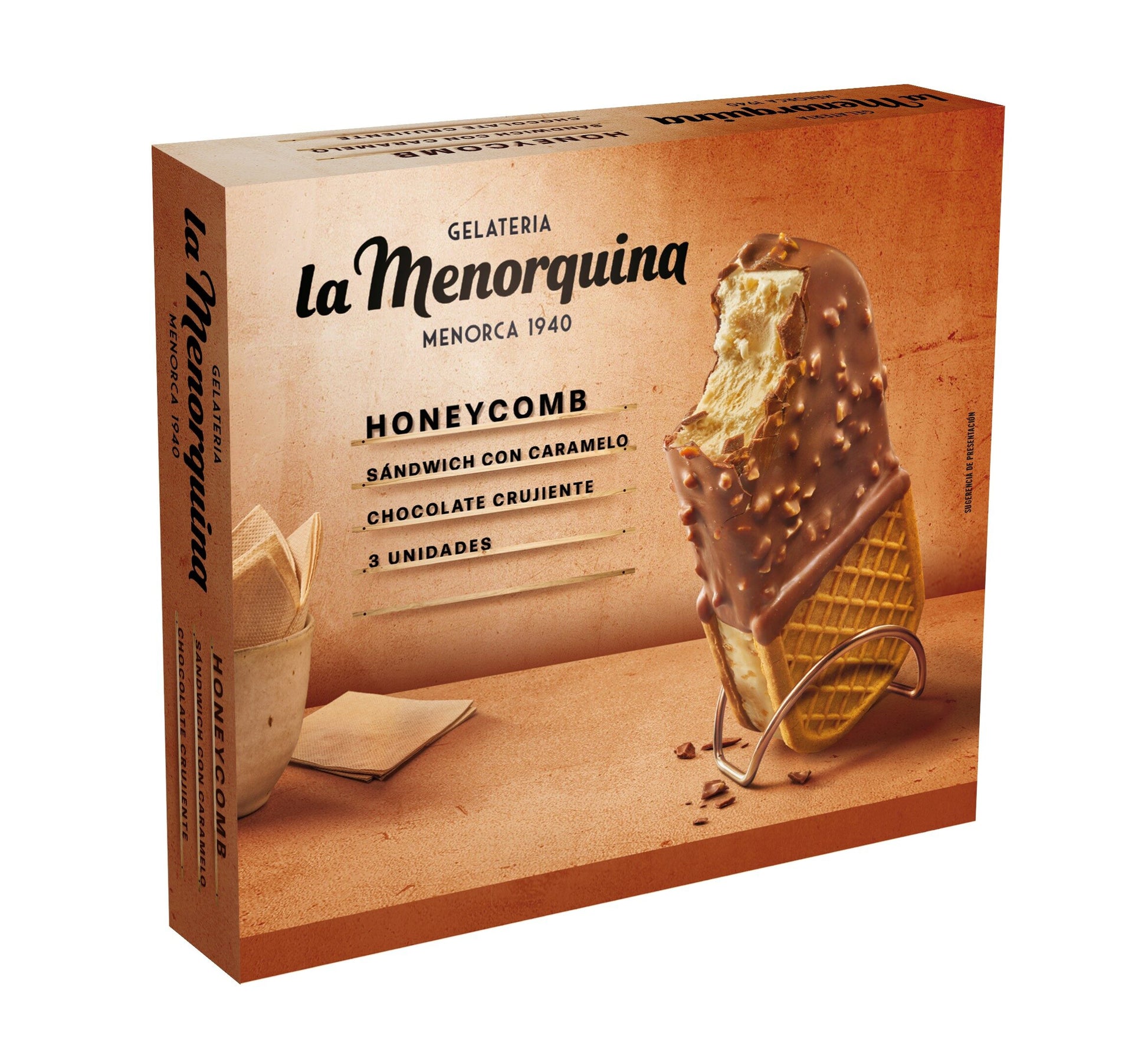 Sandwich honeycomb La menorquina p3x160ml