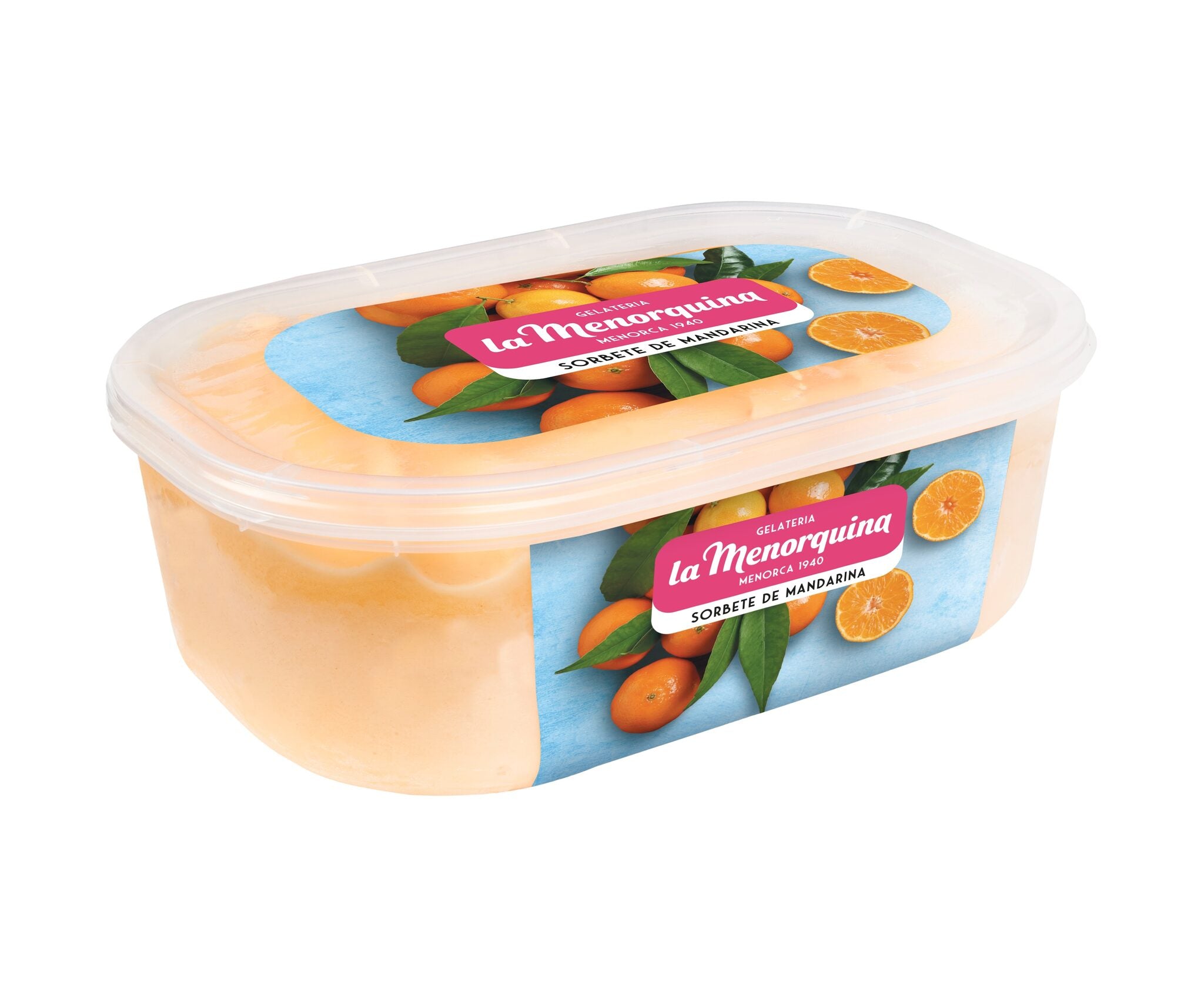 Sorbete mandarina La menorquina 1l