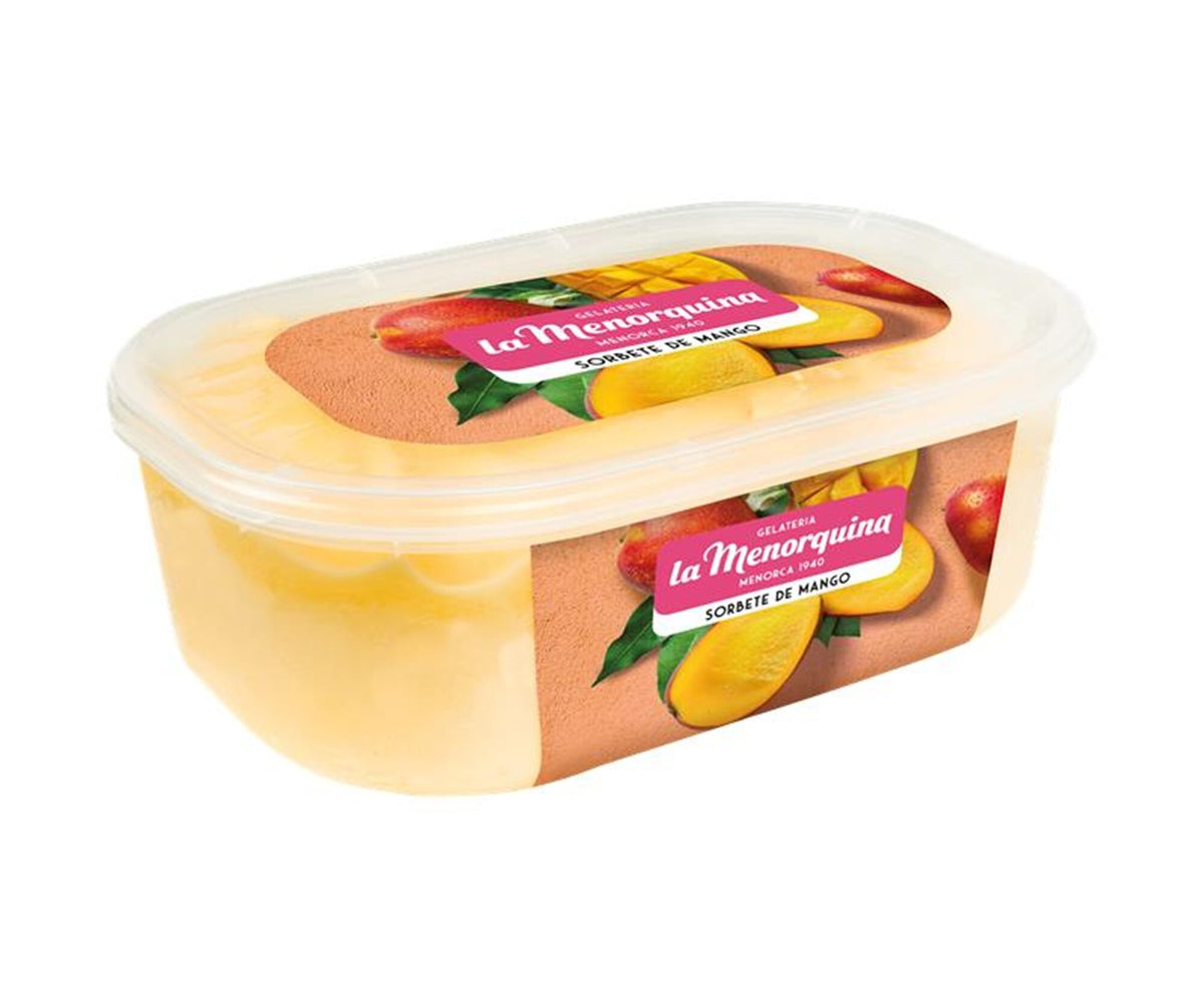 Sorbete mango La menorquina 1l
