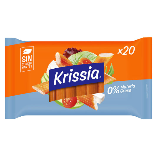 Barritas cangrejo 0% Krissia p5x60g La Despensa