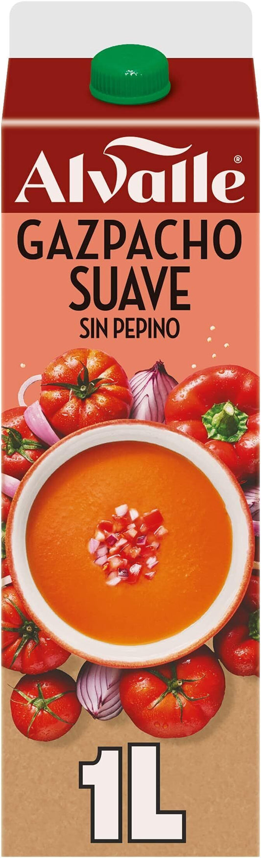 Gazpacho suave s/pepino Alvalle 1l La Despensa