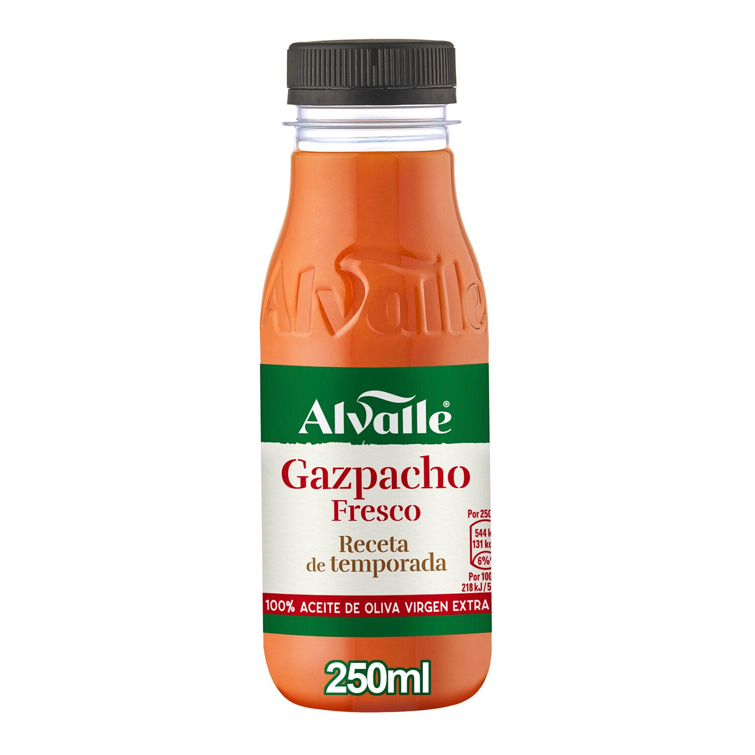 Gazpacho receta temporada pet Alvalle 250ml