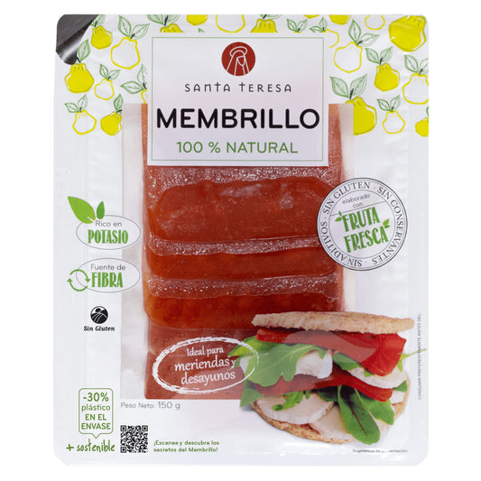 Membrillo 100% natural lonchas Santa Teresa 150g La Despensa