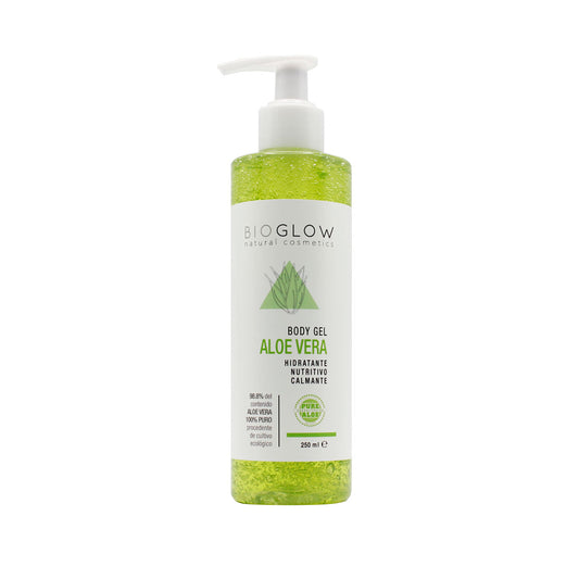 Loción corporal dosifica aloe vera gel Bioglow 250ml La Despensa