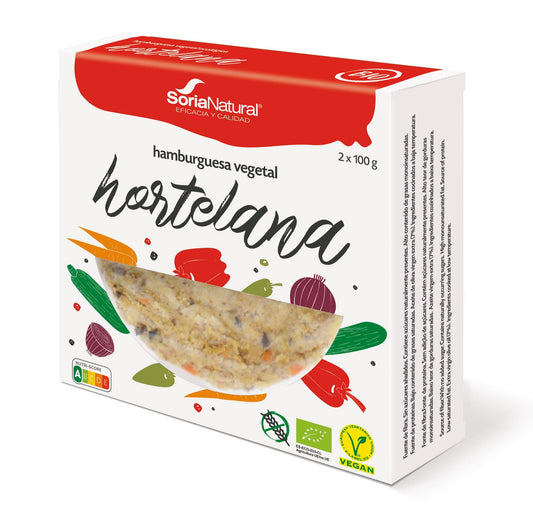 Hamburguesa hortelana bio Soria natural p2 100g/u La Despensa