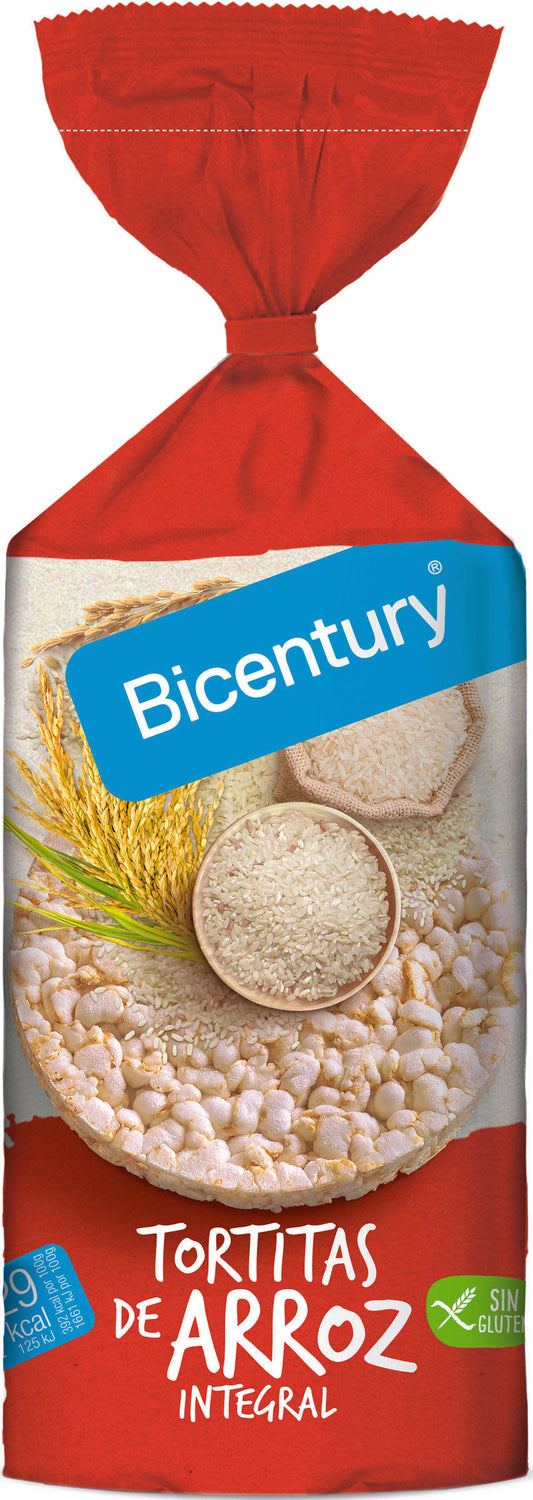 Tortita de arroz integral Bicentury 130g La Despensa