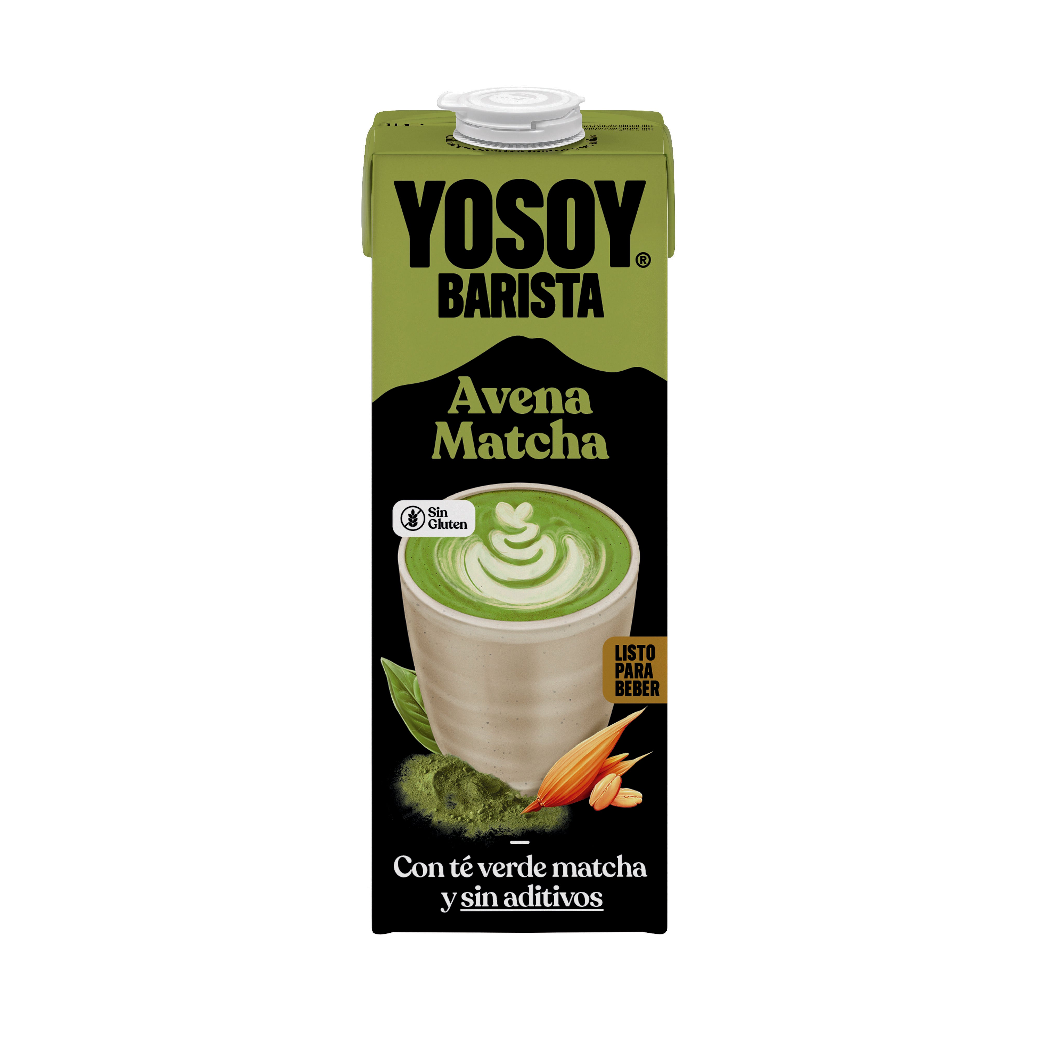 Bebida vegetal avena matcha Yosoy 1l