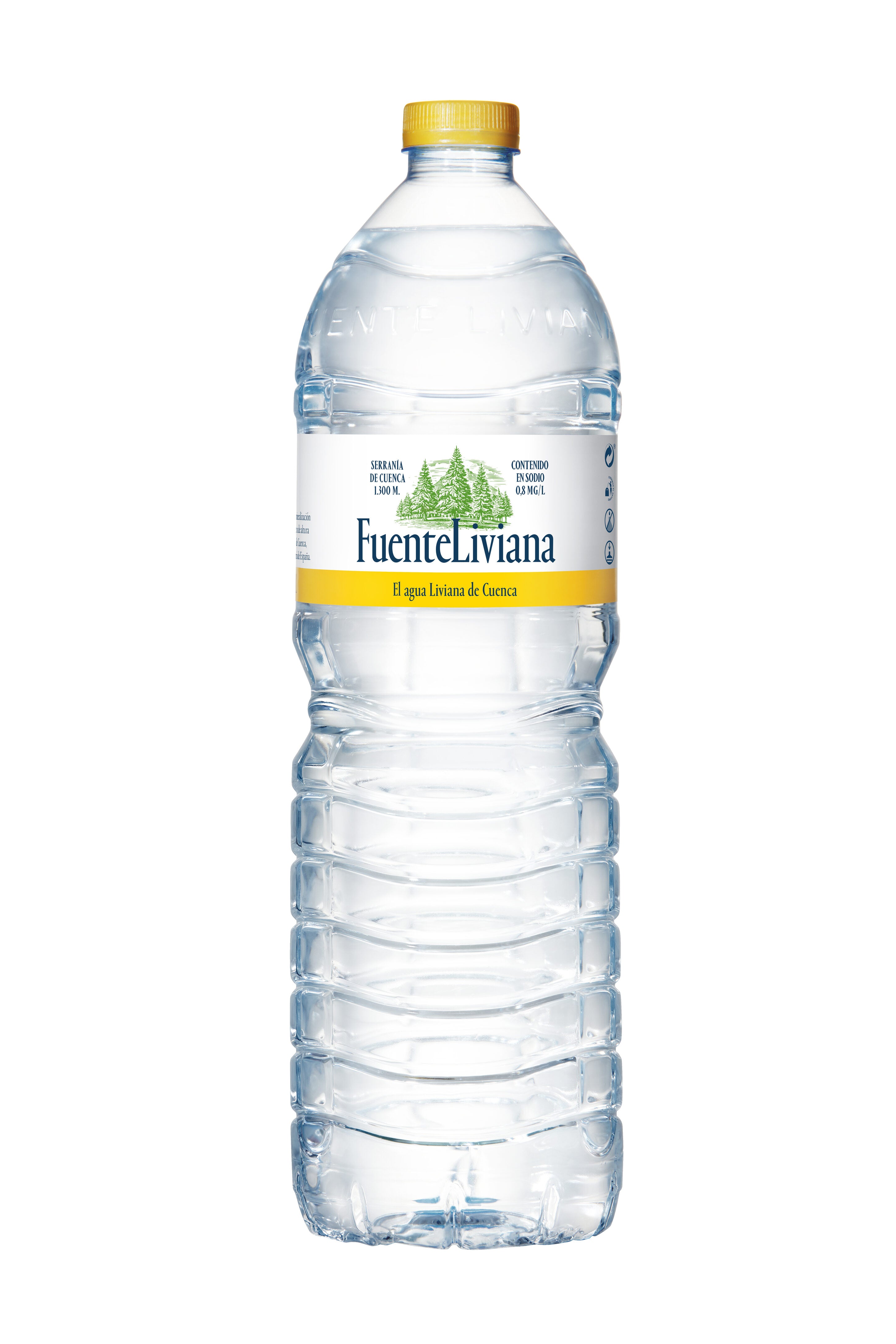 Agua mineral natural fuente Liviana 1.5l