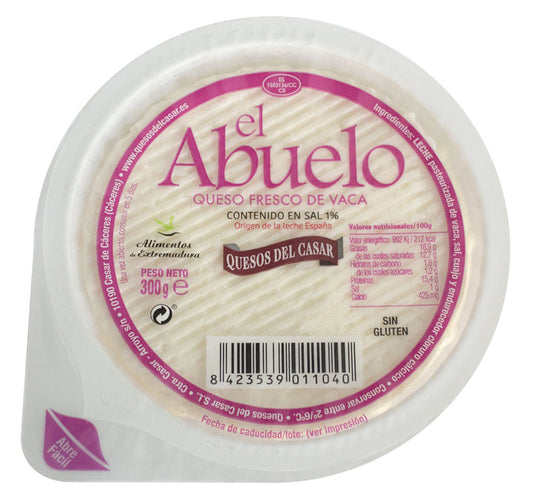 Queso fresco de vaca El abuelo 300g La Despensa