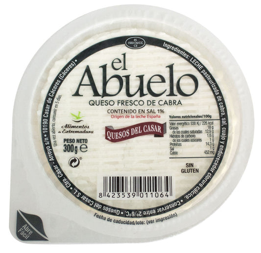 Queso de cabra fresco El abuelo 300g La Despensa