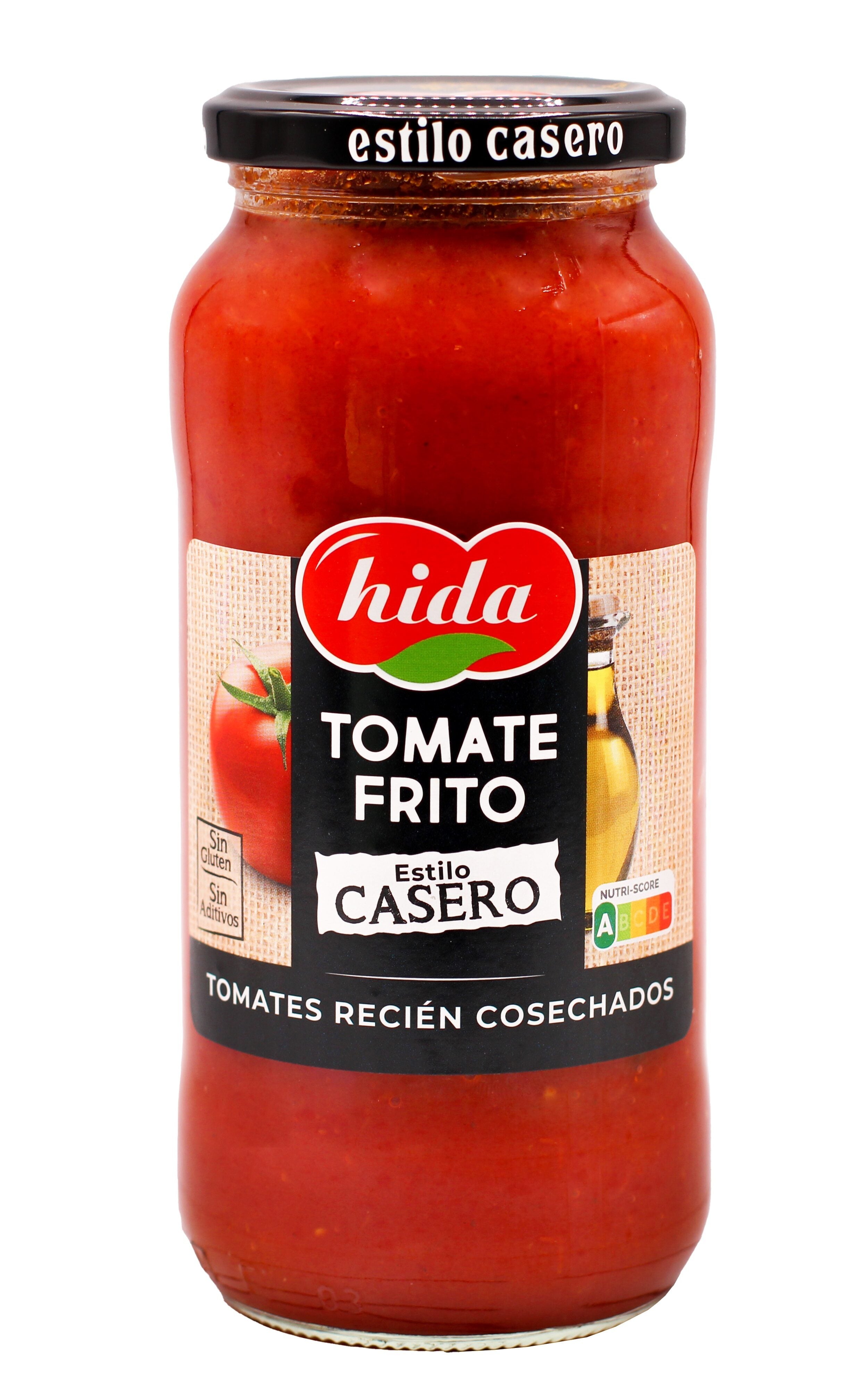 Tomate frito casero cristal Hida 560g
