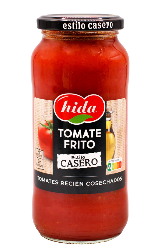 Tomate frito casero cristal Hida 560g La Despensa