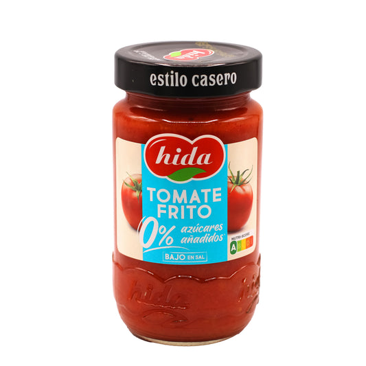 Tomate frito 0% azucares añadidos cristal Hida 350g escurr La Despensa