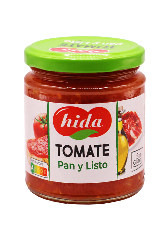 Tomate 'tumaca' pan y listo cristal Hida 220g La Despensa