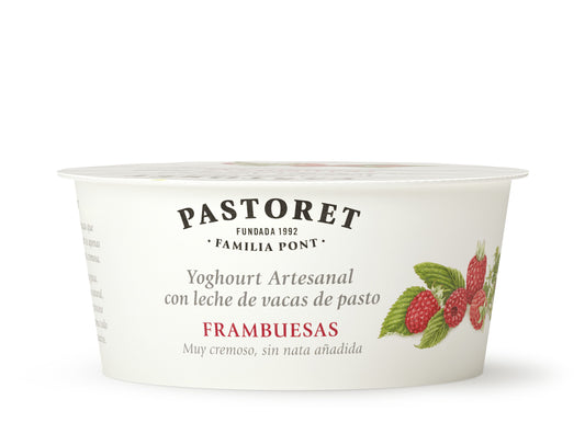 Yogur con frambuesas Pastoret 125g La Despensa