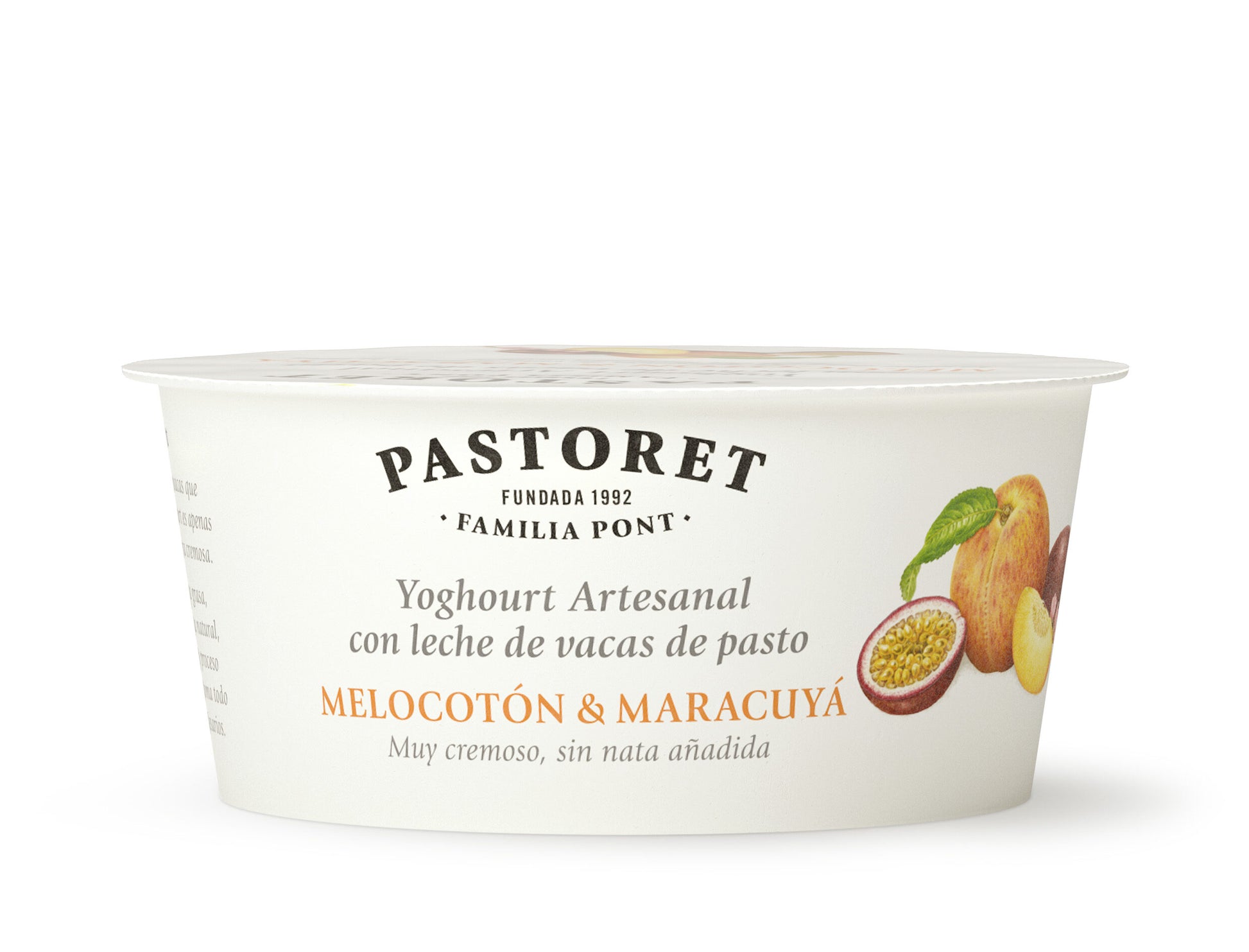 Yogur c/ meloc y marac tarrina Pastoret 125g