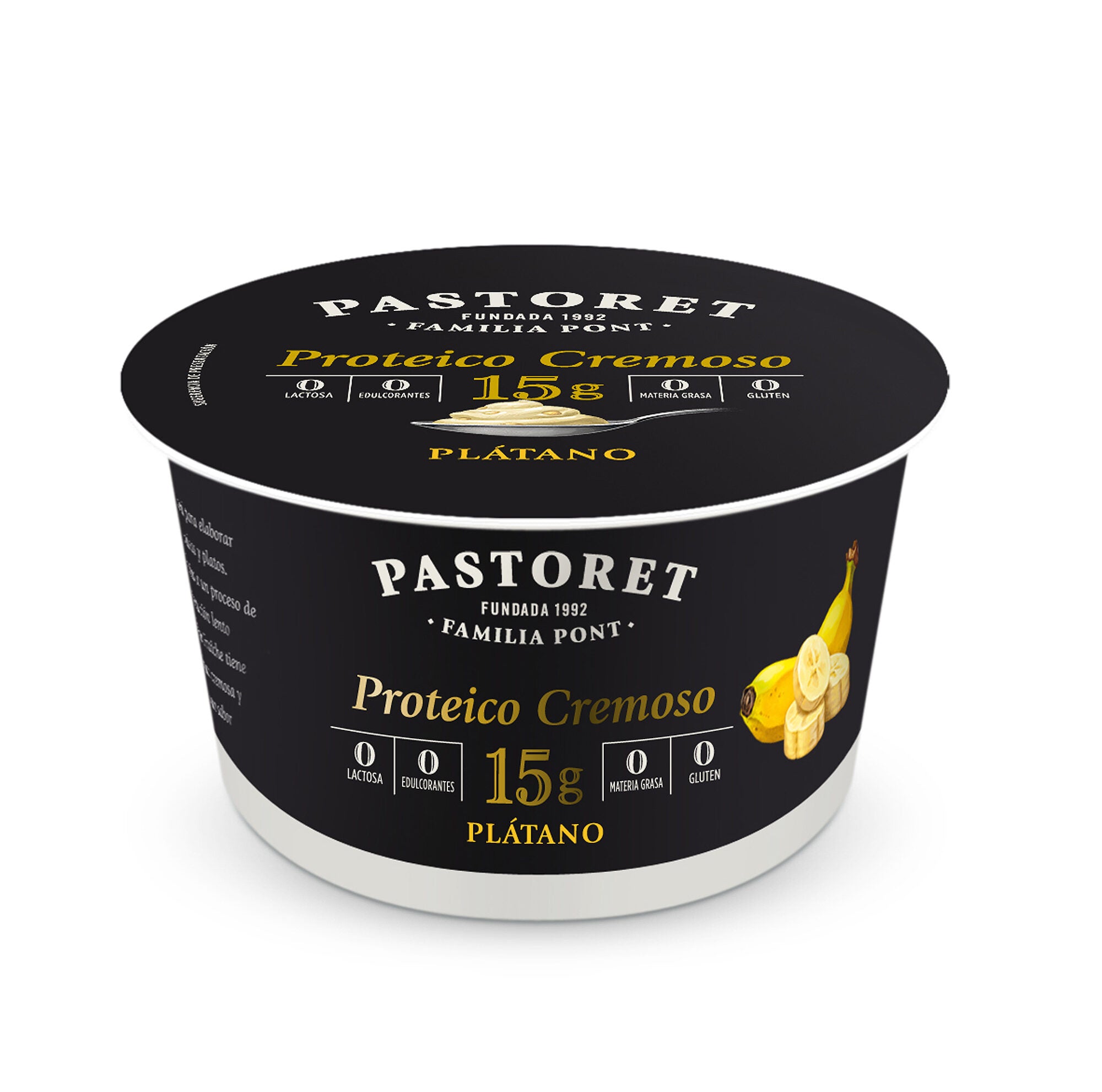 Yogur proteinas cremoso platano Pastoret 170g