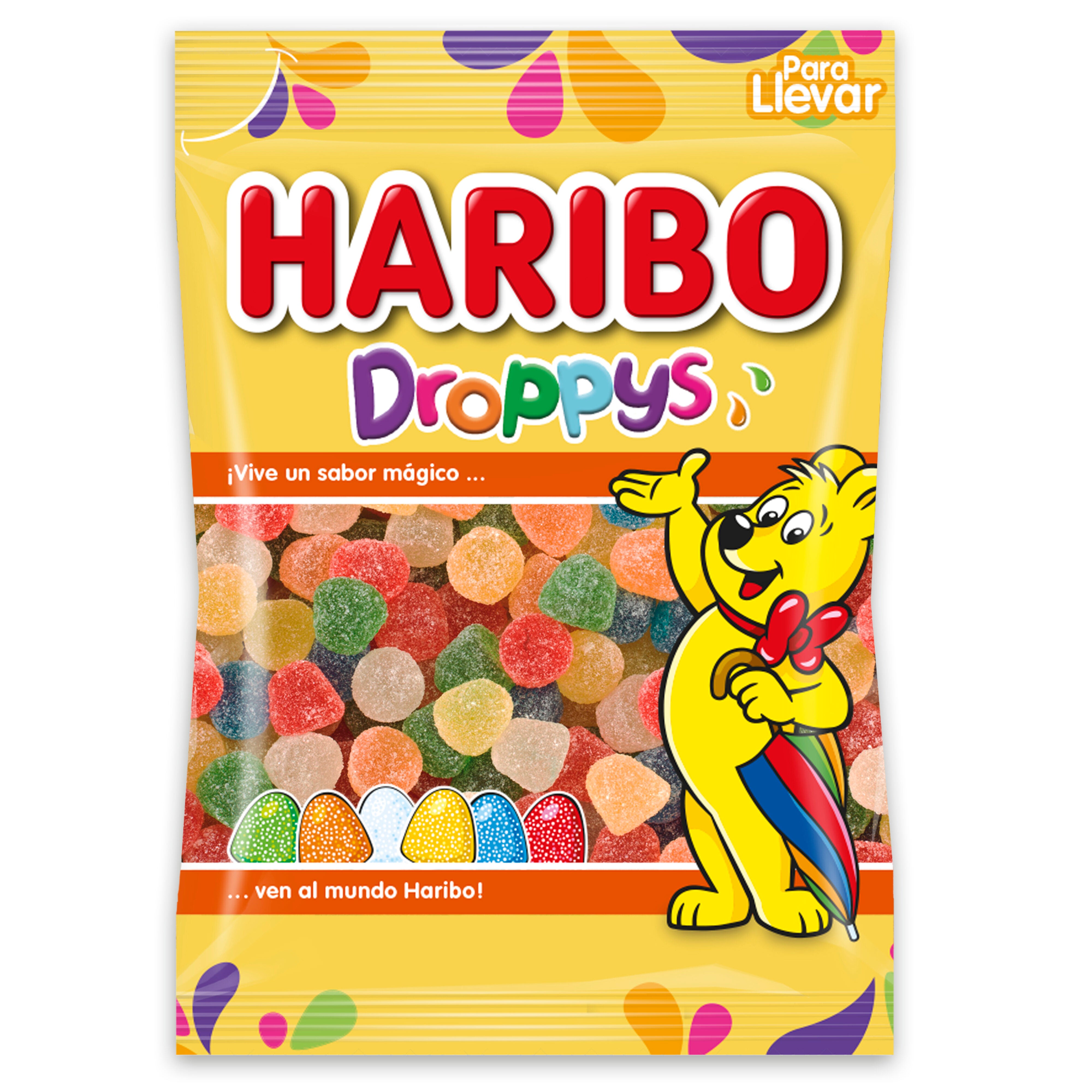 Golosina droppys Haribo 100g