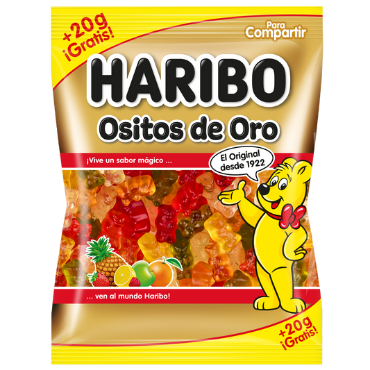 Gominolas ositos de oro Haribo 150g La Despensa