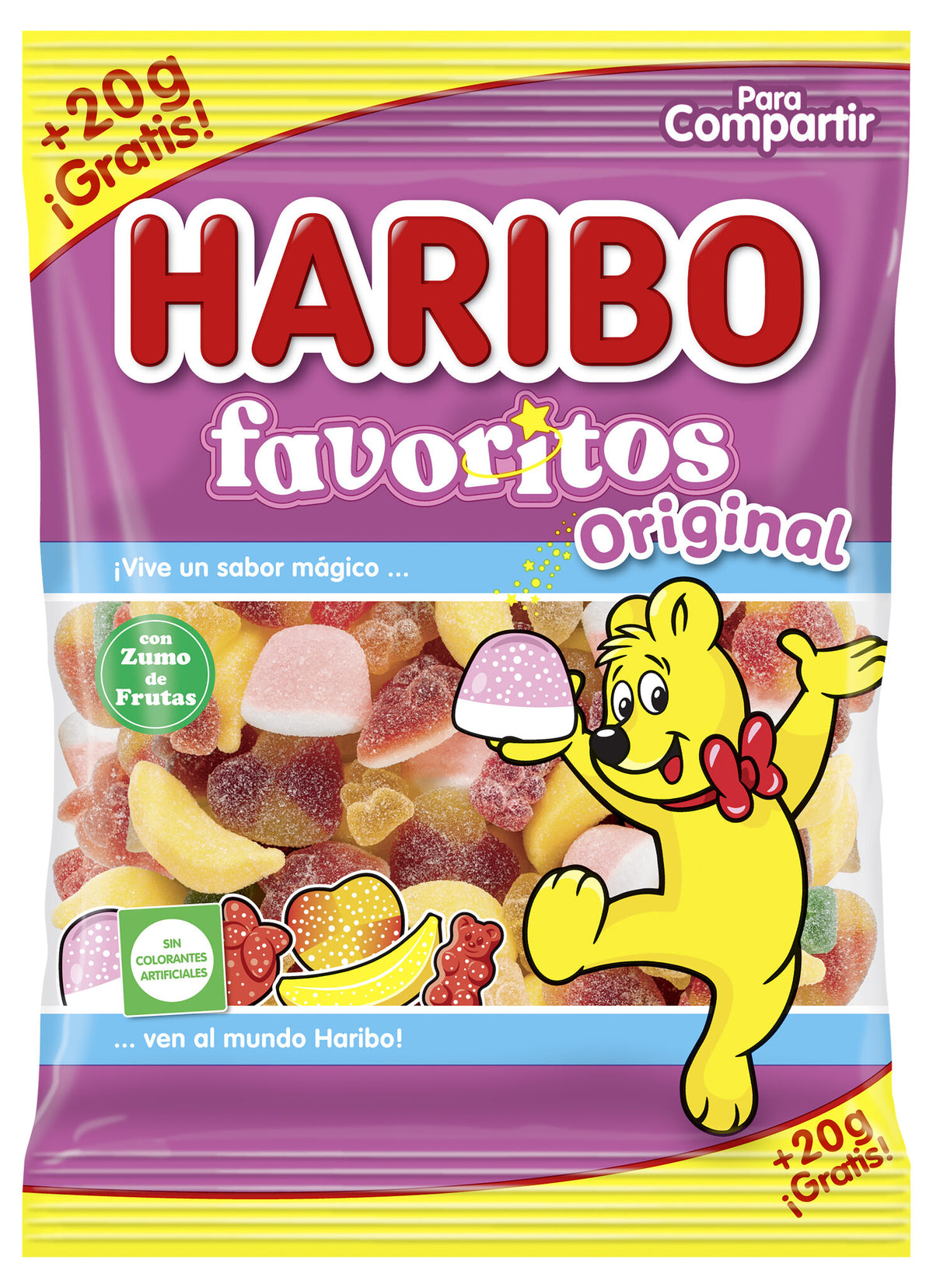 Gominolas favoritos Haribo 150g
