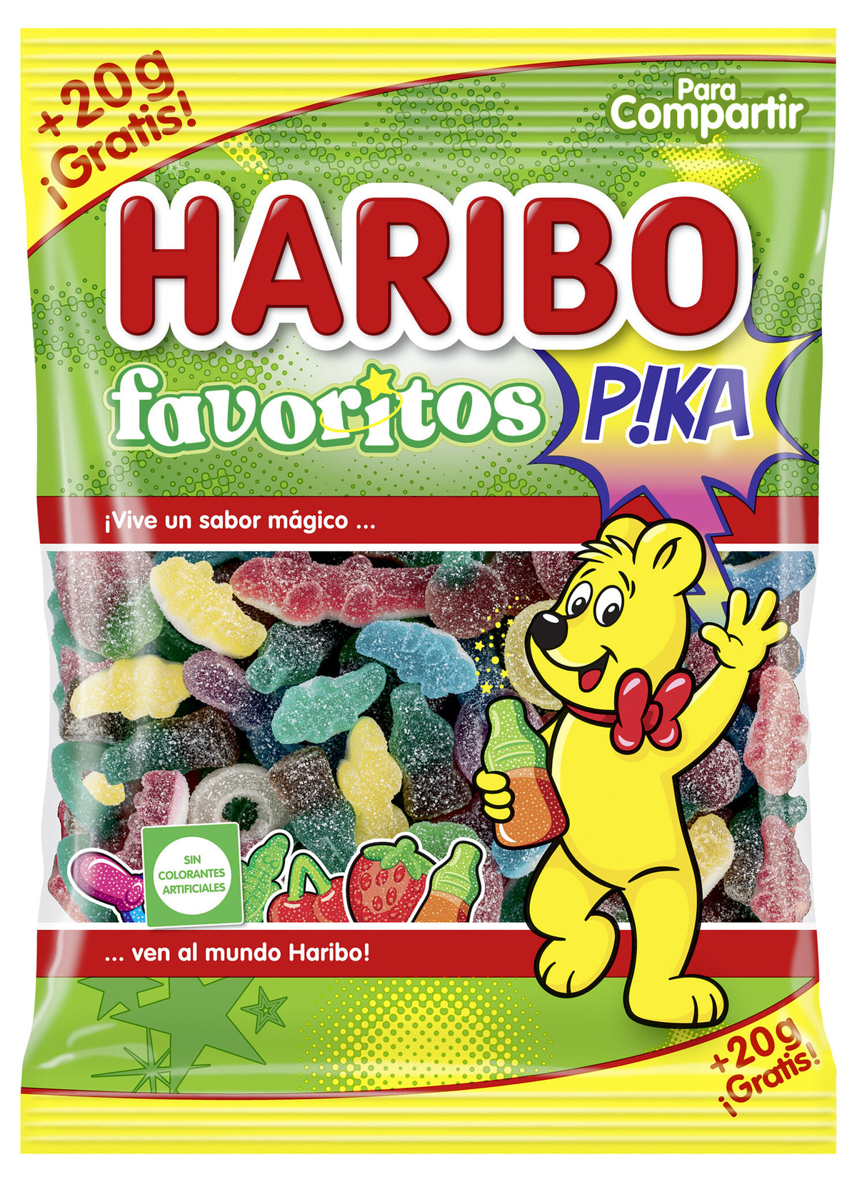 Gominolas favoritos pica Haribo 150g