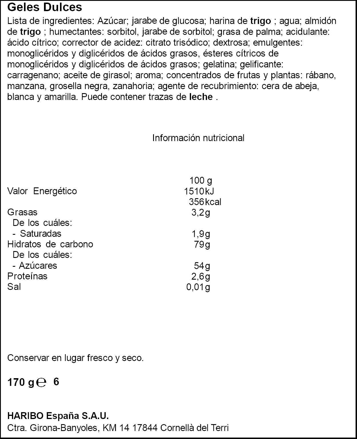 Regalices favoritos red & white Haribo 150g
