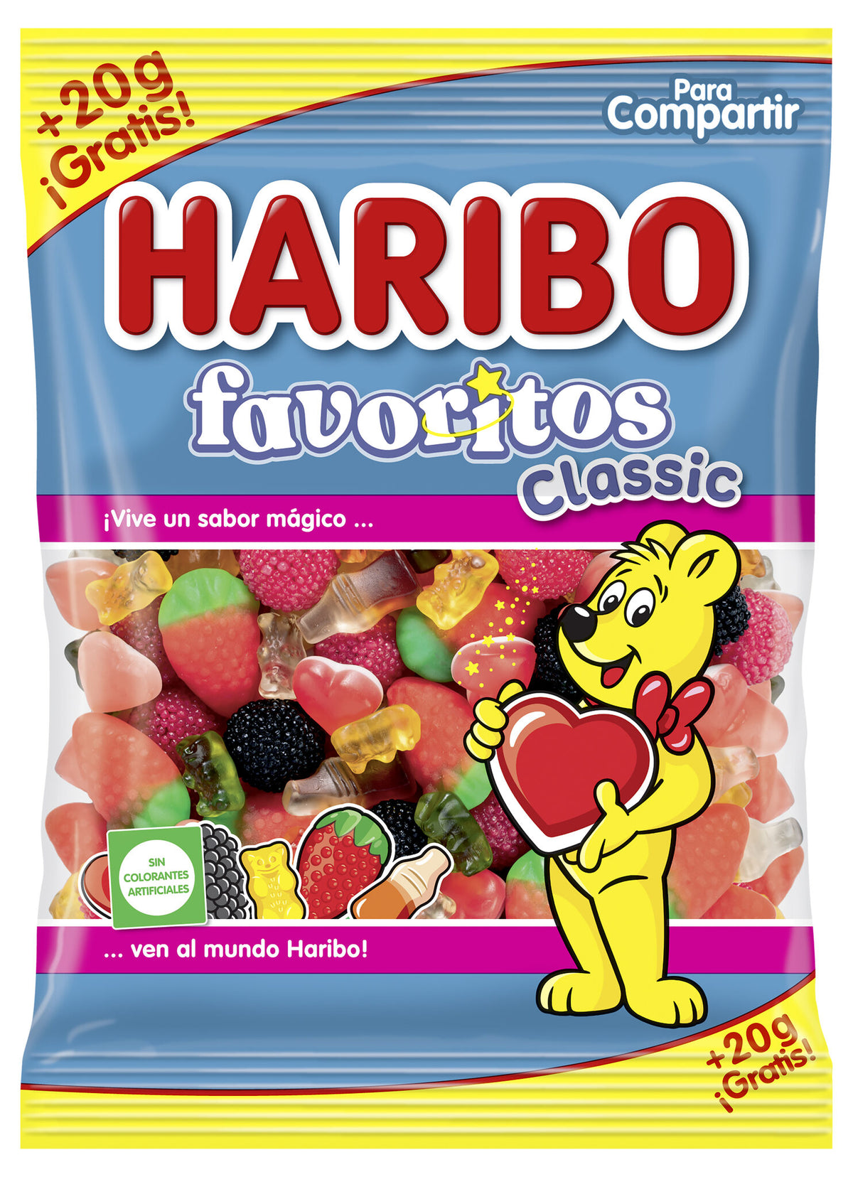 Gominolas favoritos classic Haribo 150g