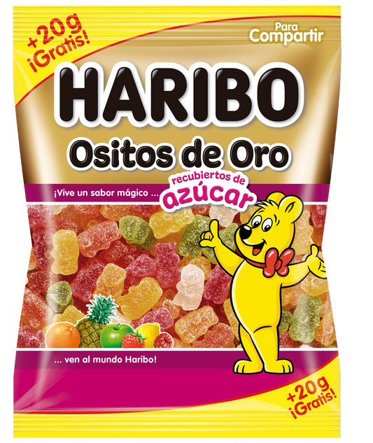 Gominolas ositos de oro azucar Haribo 150g La Despensa