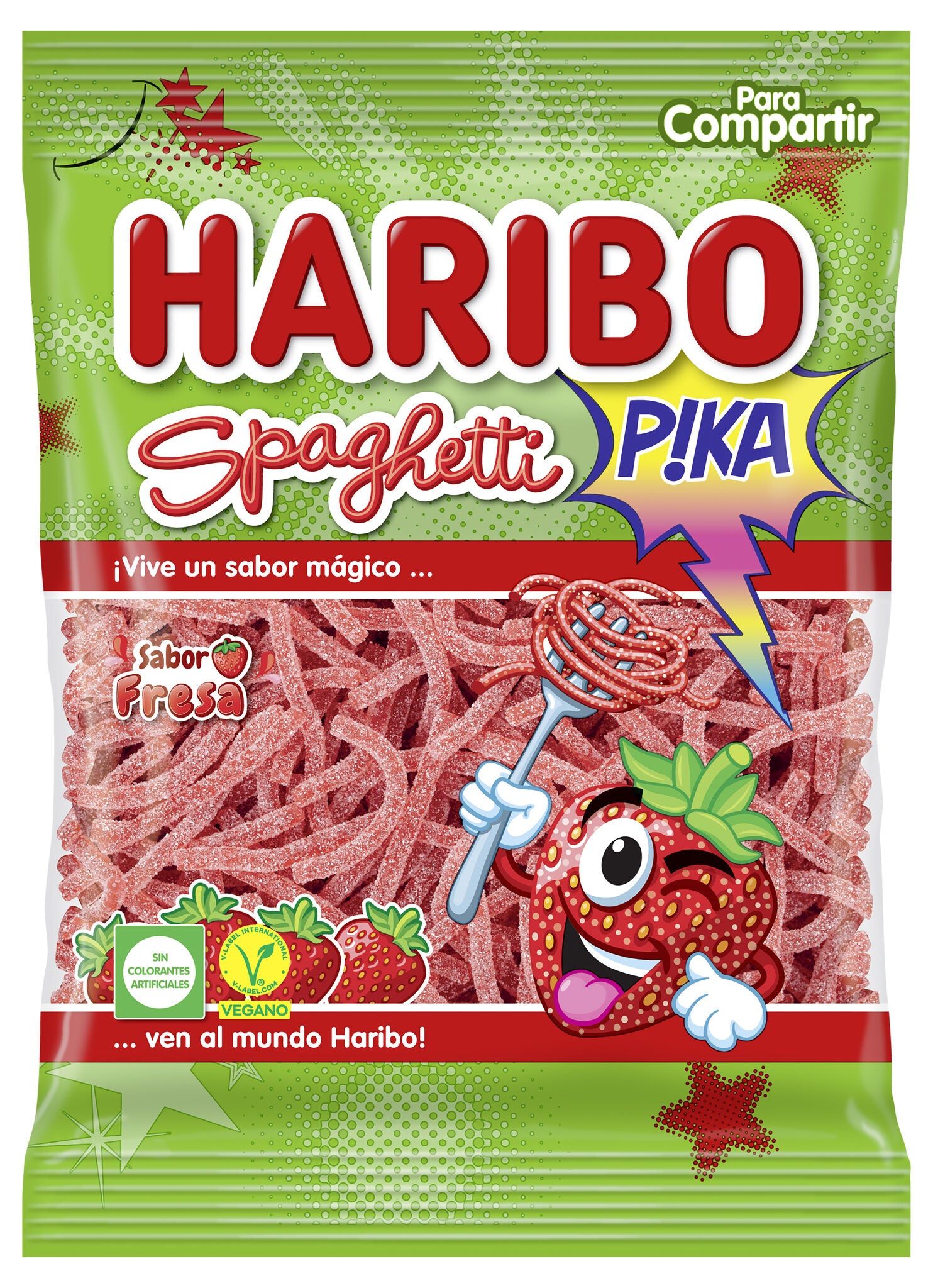 Regalices spaghetti fresa Haribo 150g