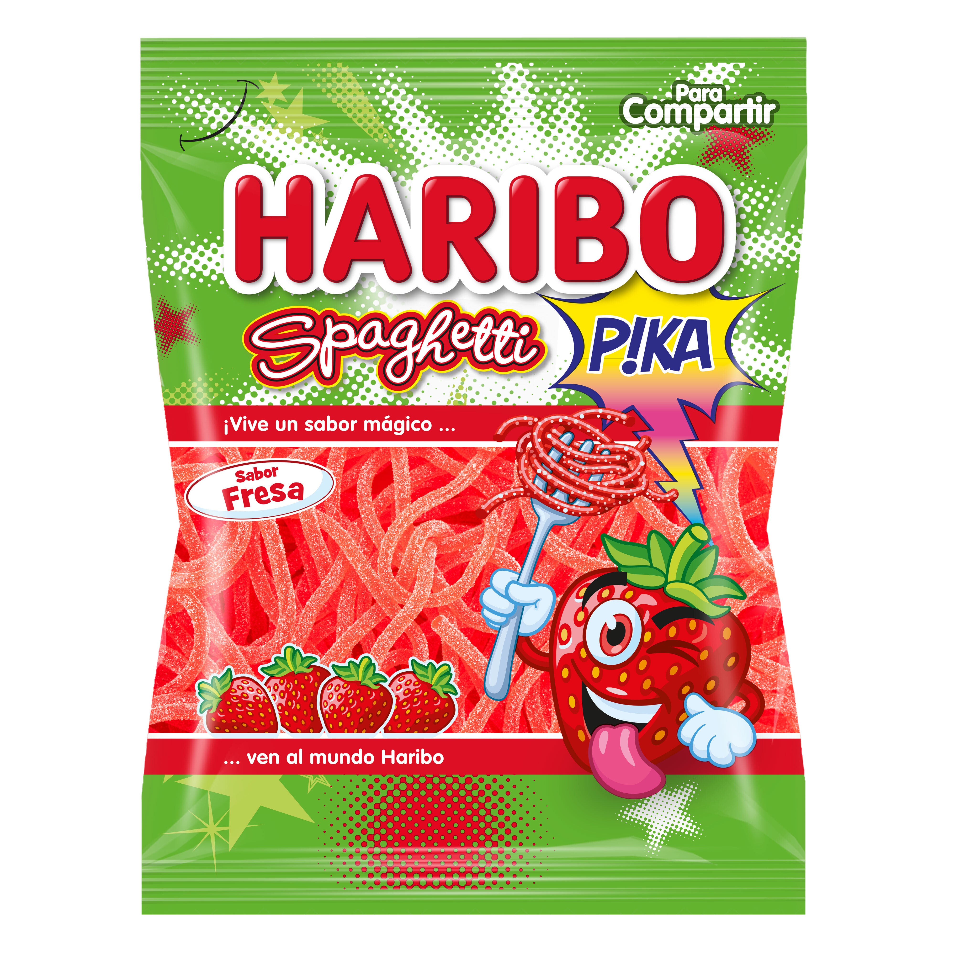 Regalices spaghetti fresa Haribo 150g