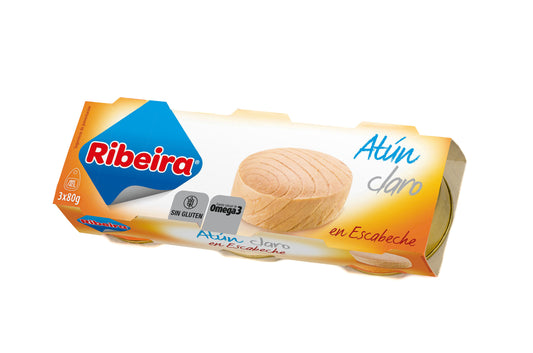 Atun escabeche ro-80 lata Ribeira p3 52g/u escurr La Despensa