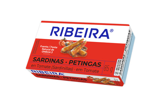 Sardinillas tomate rr-90 lata Ribeira 55g escurr La Despensa