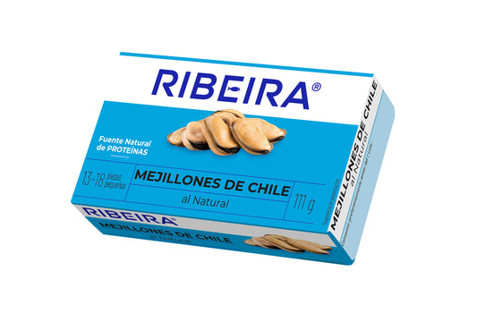 Mejillón de chile al natural rr-120 Ribeira 69g escurr La Despensa