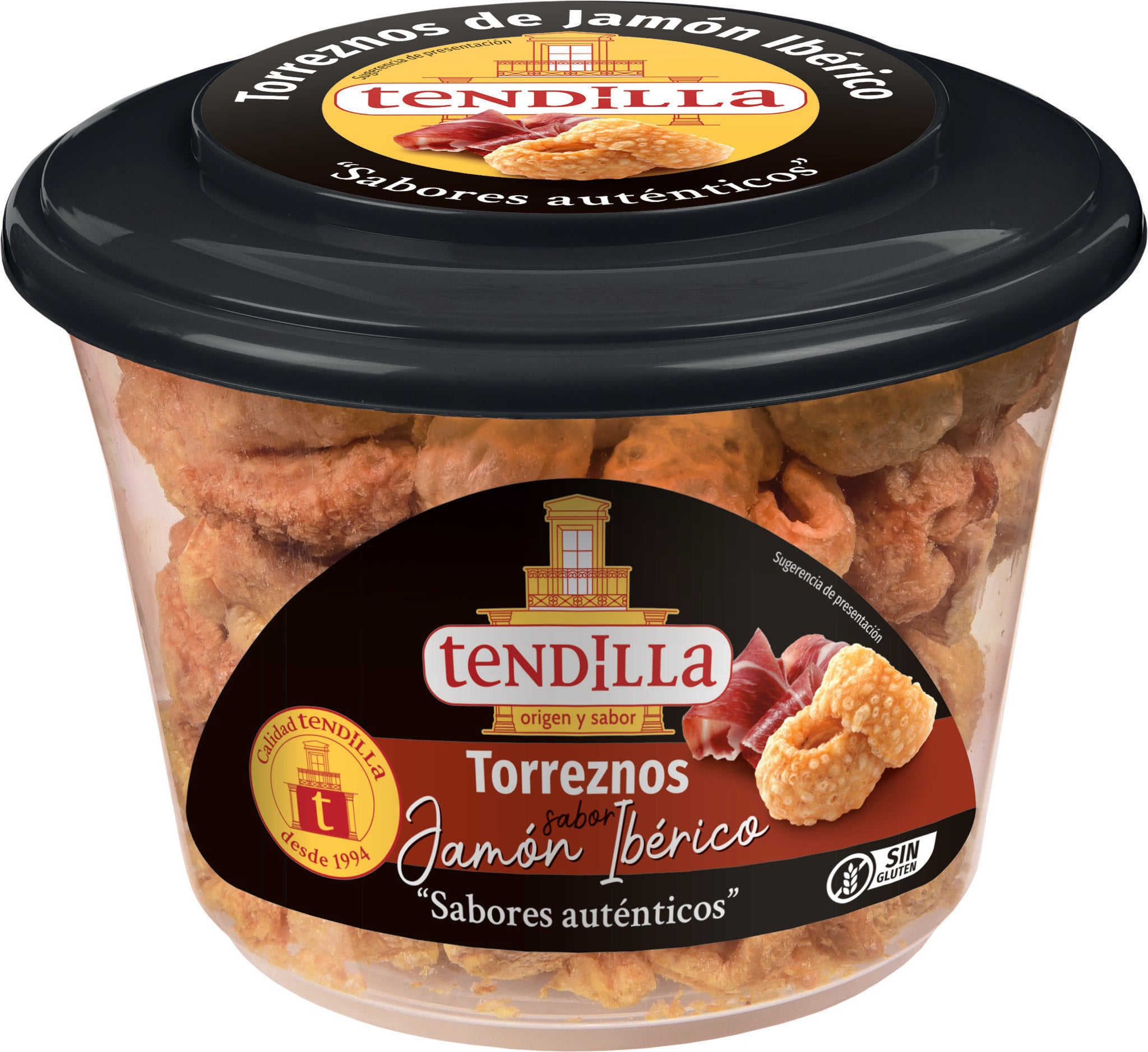 Torreznillo jamón ibérico tarrina Tendilla 125g