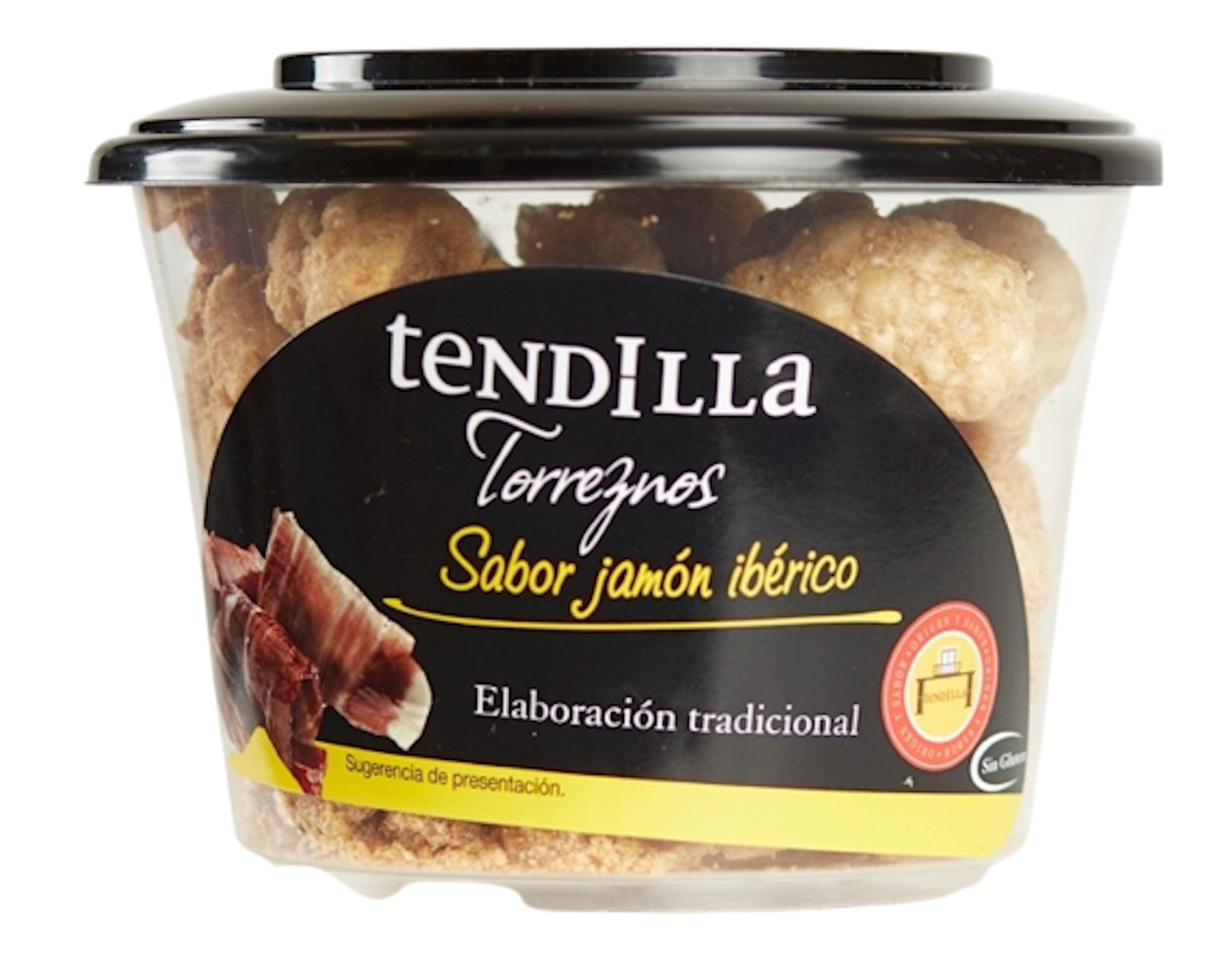 Torreznillo jamón ibérico tarrina Tendilla 125g