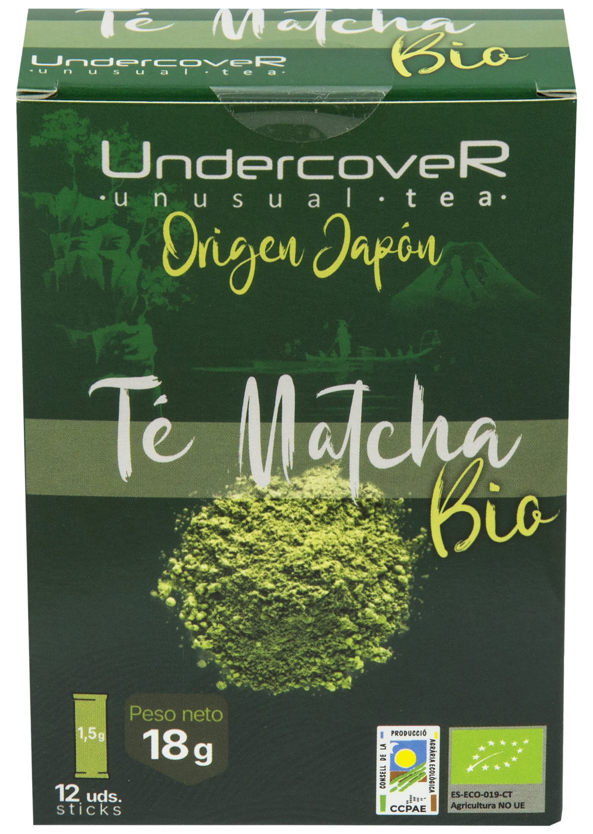 Te matcha bio Undercover p12 18g