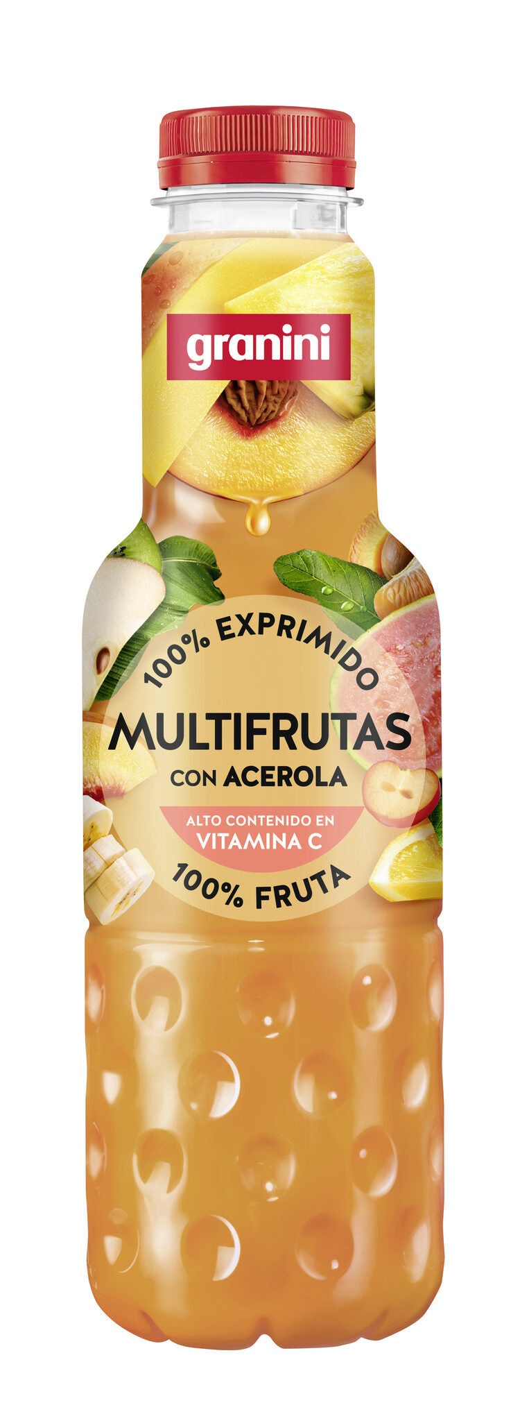 Zumo 100% exprimido multifrutas c/acerola Granini 750ml