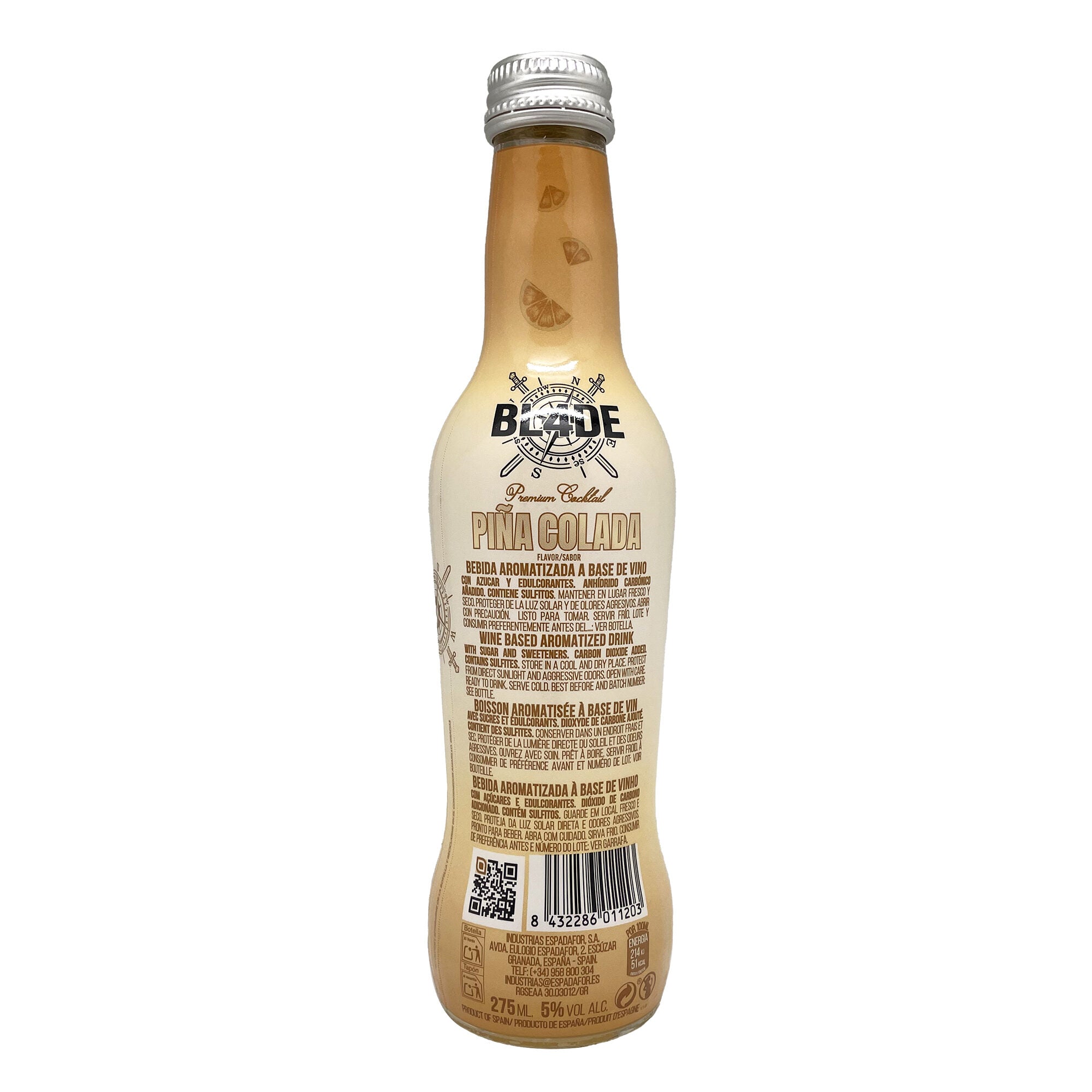 Combinado piña colada Bl4de 275ml