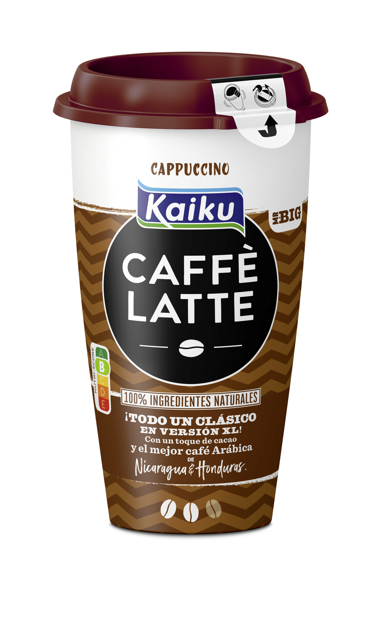 Café latte capucchino mr big Kaiku 370ml