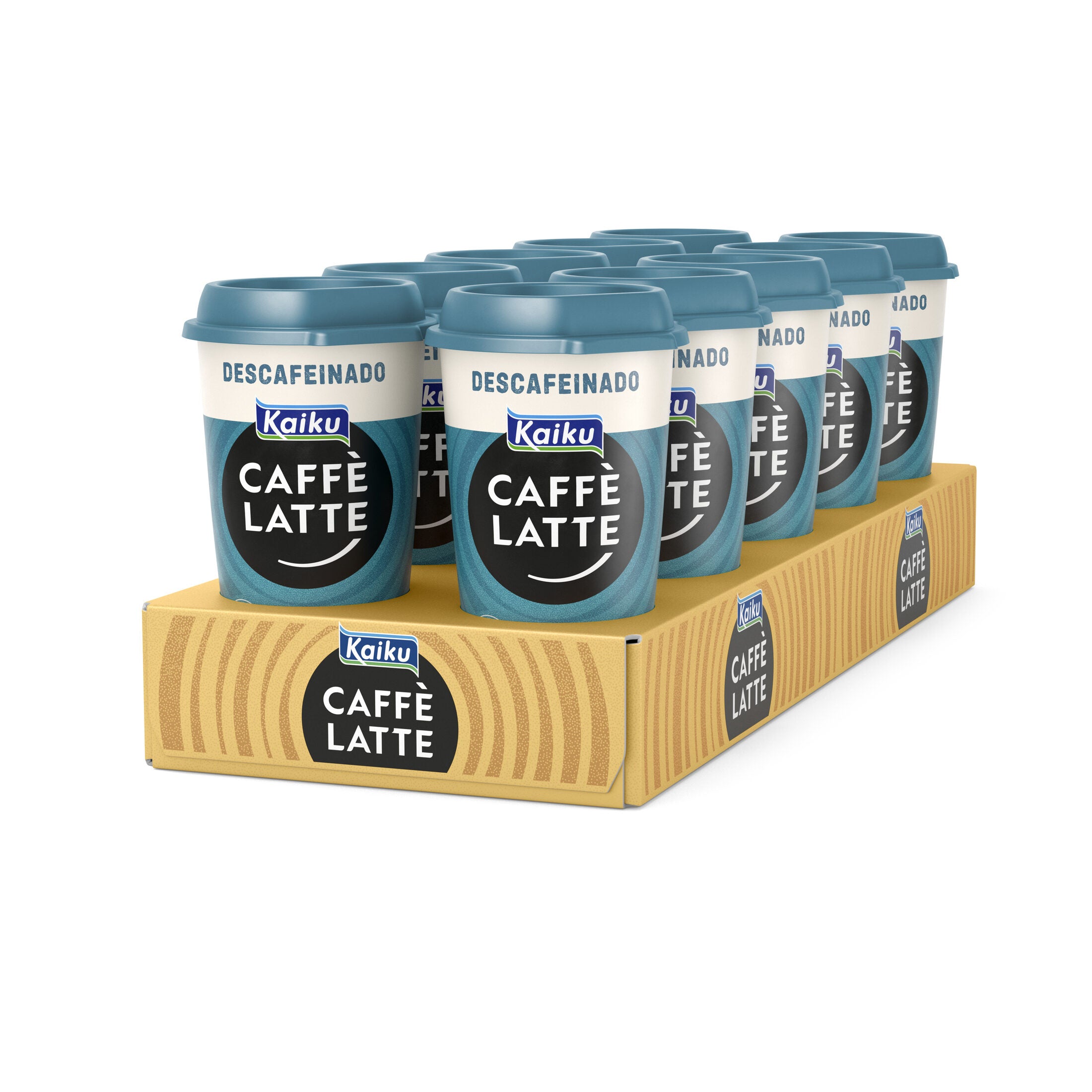 Café latte descafeinado Kaiku 230ml