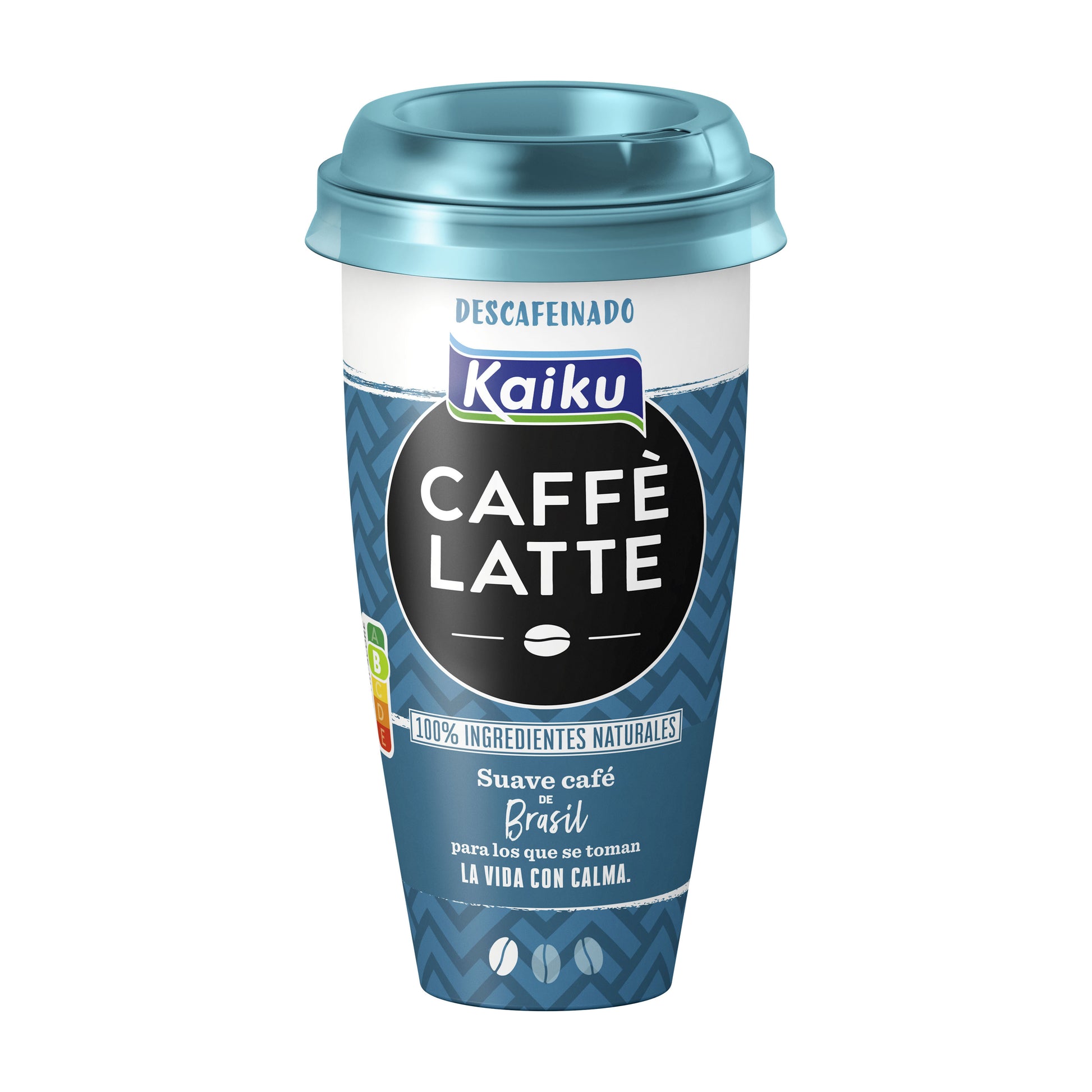 Café latte descafeinado Kaiku 230ml