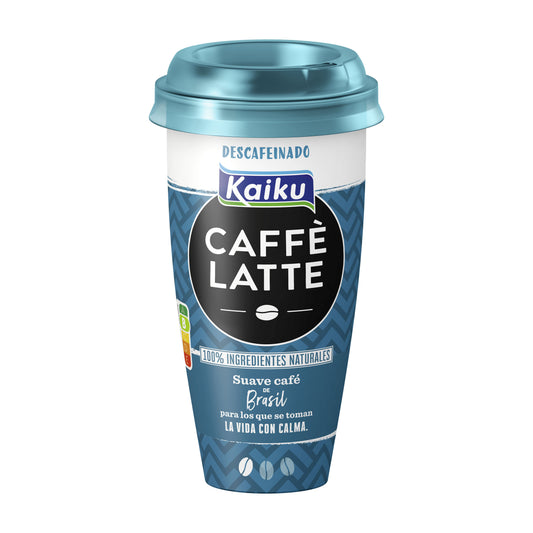 Café latte descafeinado Kaiku 230ml La Despensa