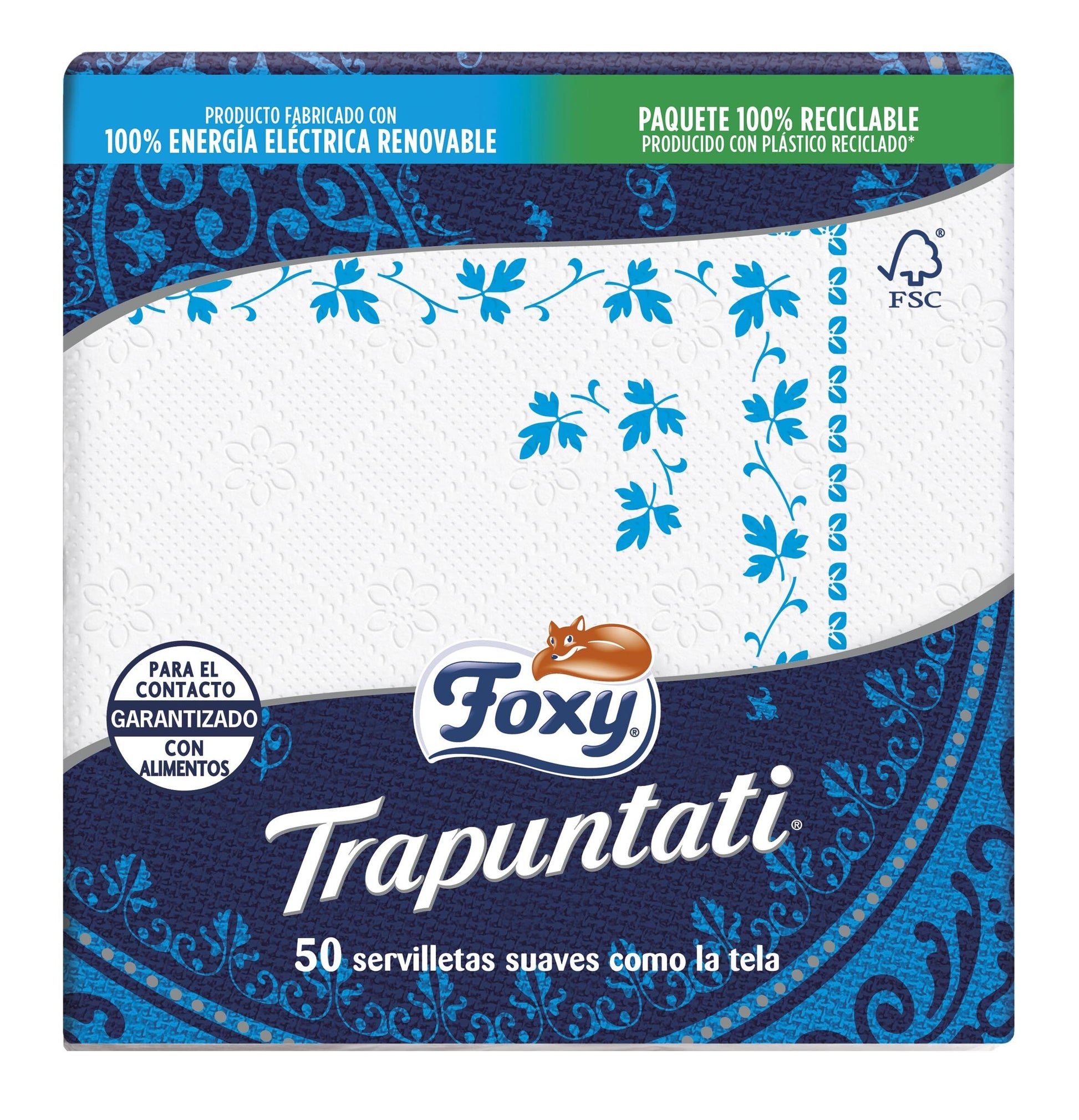 Servilletas trapuntati Foxy