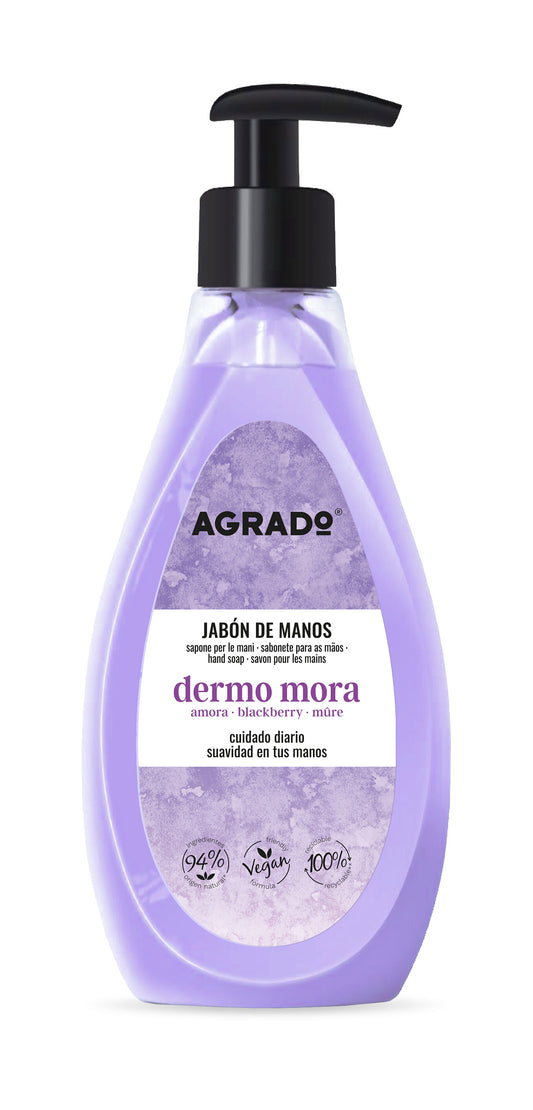 Jabón dosificador manos  mora Agrado 500ml La Despensa