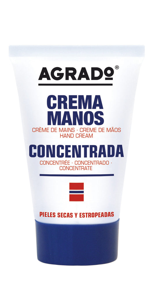Crema manos tubo concentrada Agrado 50ml La Despensa