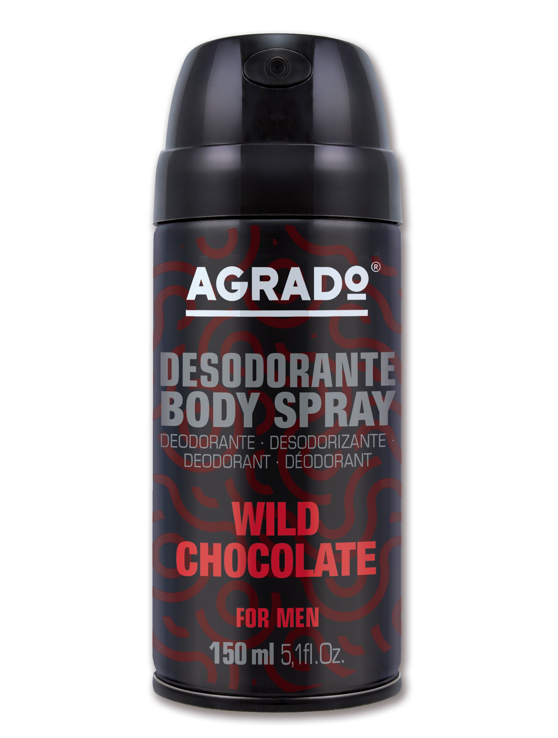 Desodorante spray hombre wild choco Agrado 150ml