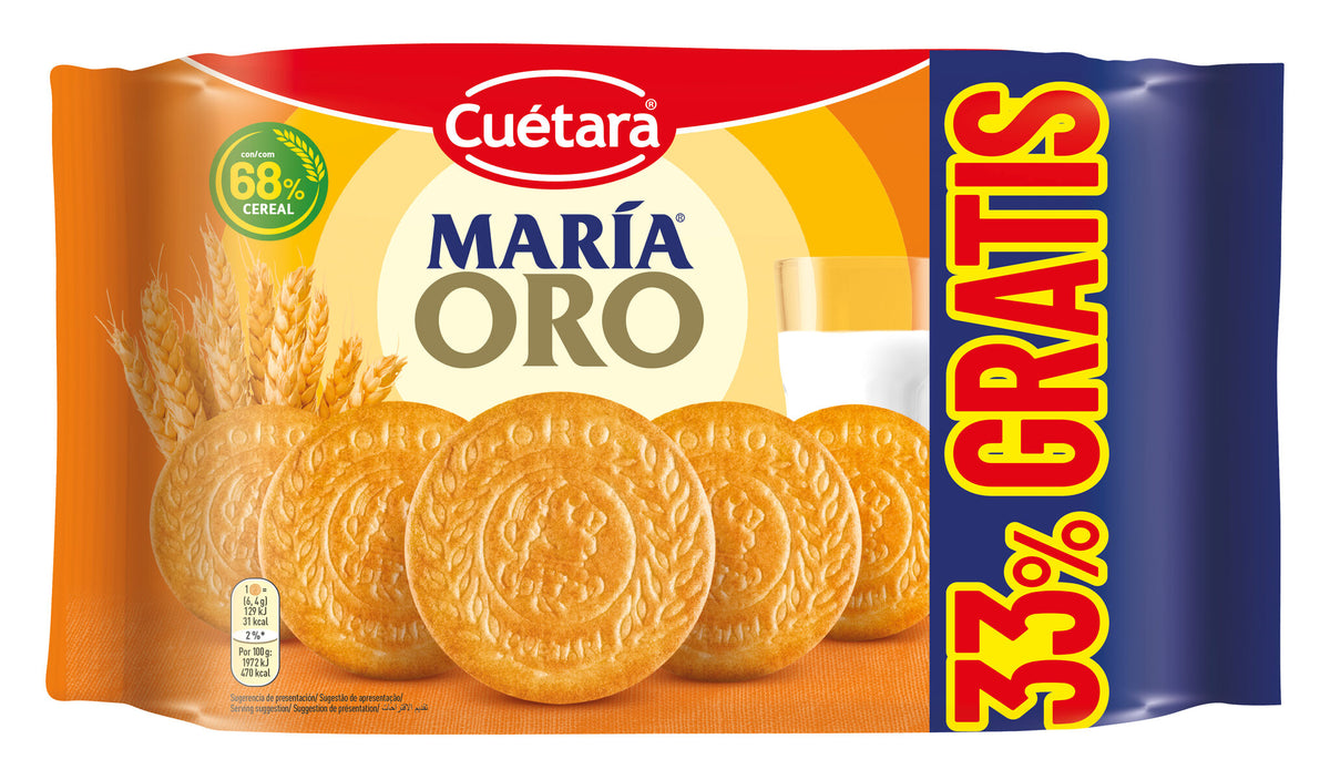 Galleta maria Cuétara oro Cuétara 600+33%gratis