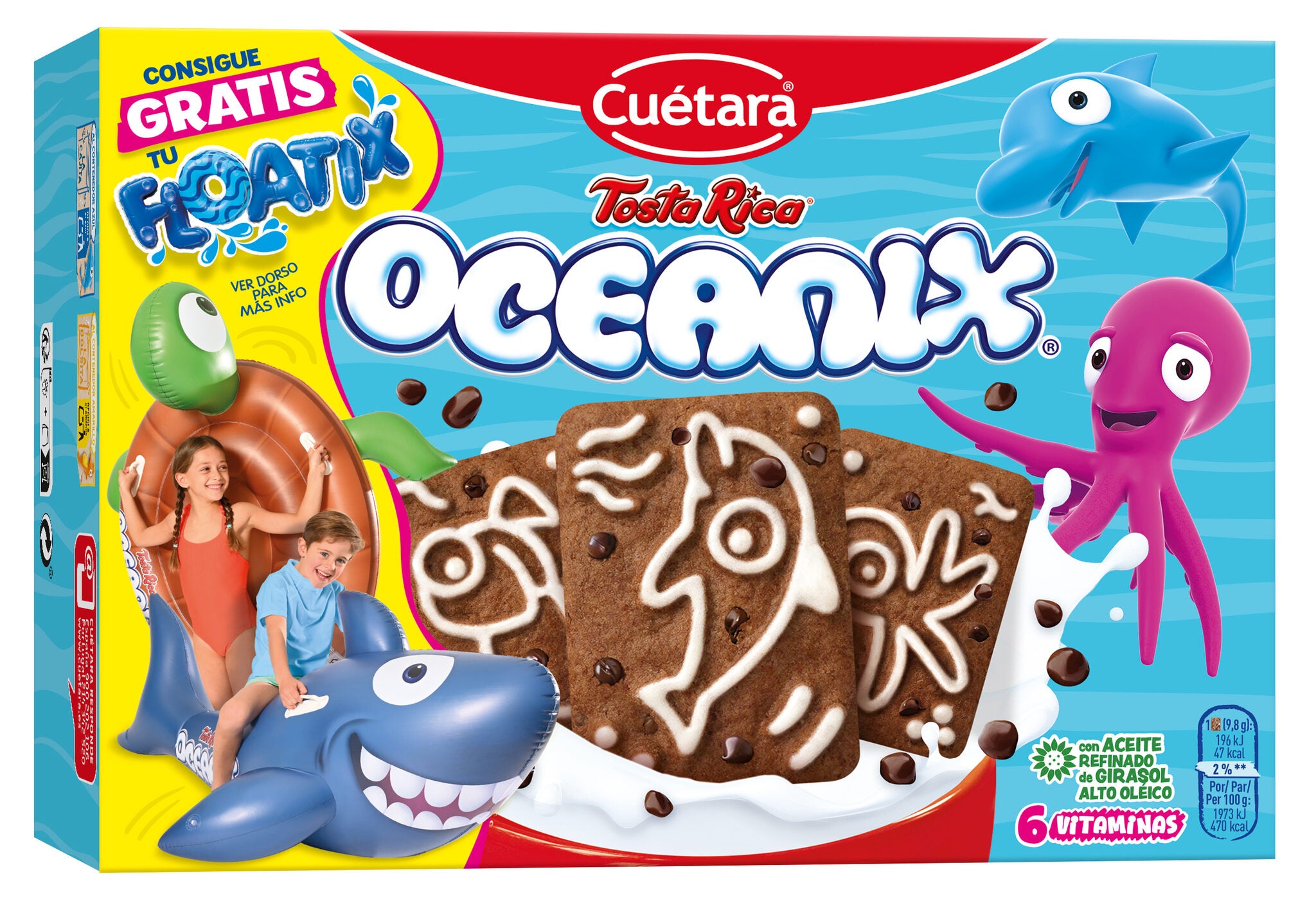 Galleta oceanix Cuétara 400g
